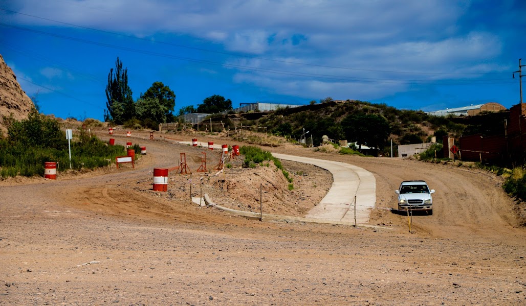 Imagen de SE INTERRUMPIRÁ EL ACCESO A LA CALLE PRINCIPAL EN LA OBRA DE LA BAJADA DEL BARRIO NUEVA ESPAÑA