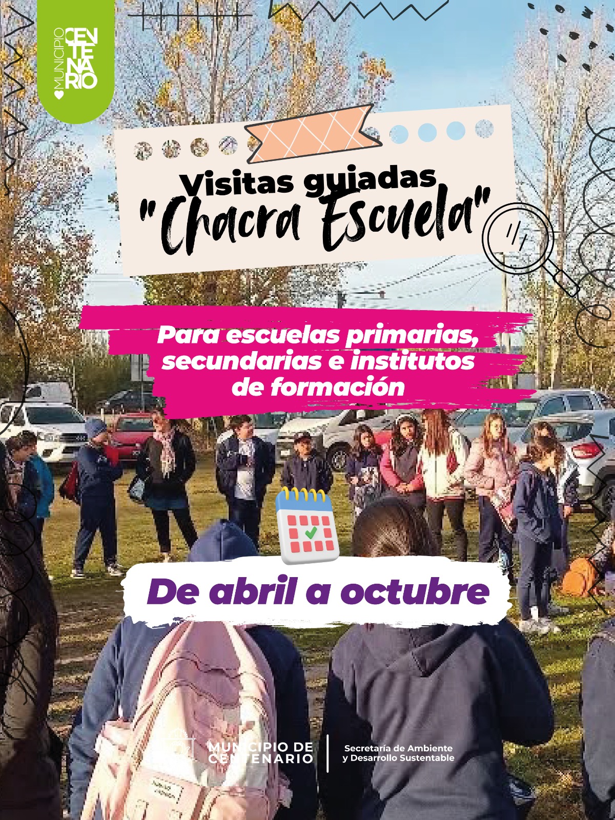 Imagen de VISITAS GUIADAS EN LA CHACRA-ESCUELA