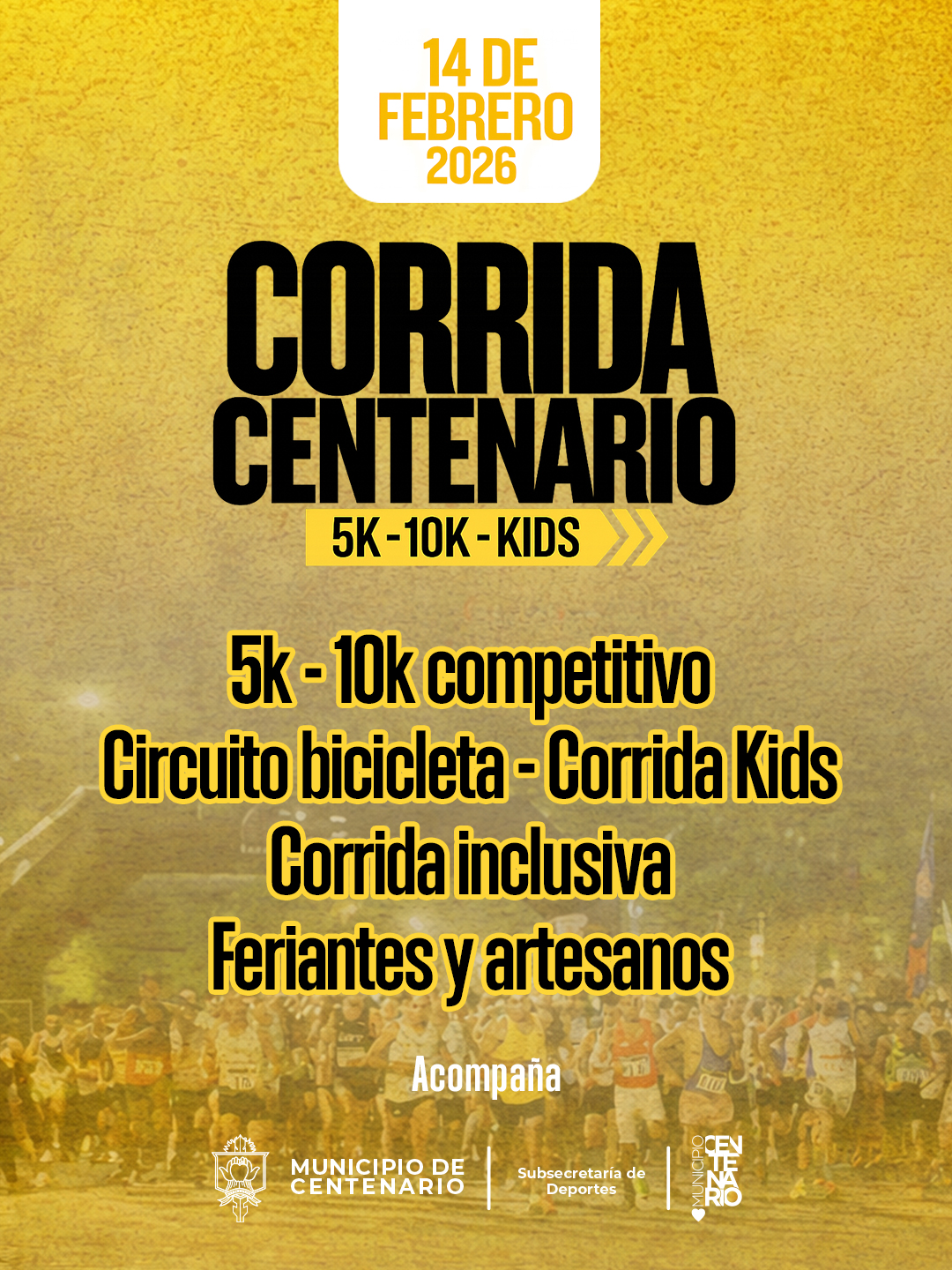 Imagen de ESTE SÁBADO SE DISPUTARÁ LA SEXTA EDICIÓN DE LA CORRIDA CENTENARIO CON AVAL INTERNACIONAL
