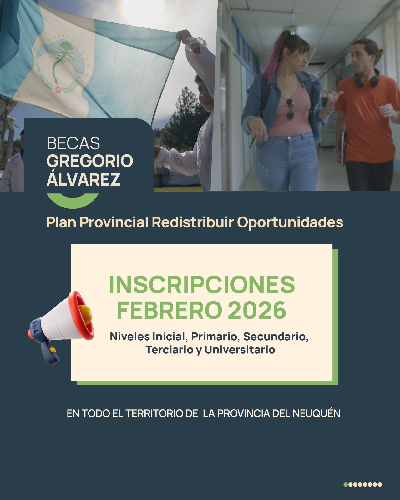 Imagen de INSCRIPCIONES BECAS GREGORIO ÁLVAREZ: PARA NUEVOS ASPIRANTES HASTA EL VIERNES 20