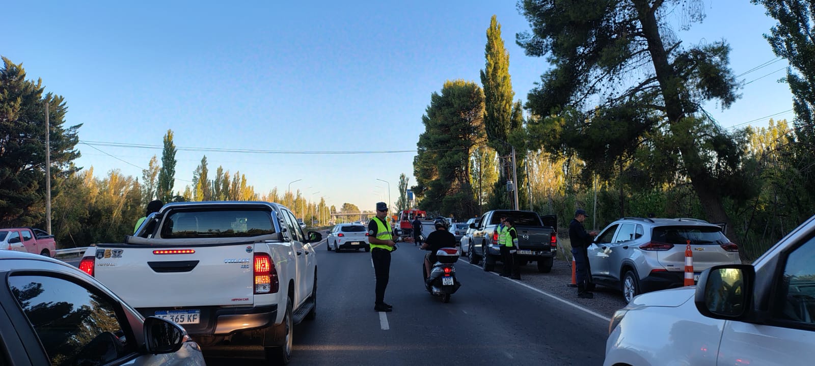 Imagen de OPERATIVO DE CONTROL VEHICULAR EN RUTA PROVINCIAL 7: 12 ALCOHOLEMIAS POSITIVAS Y 12 LICENCIAS RETENIDAS