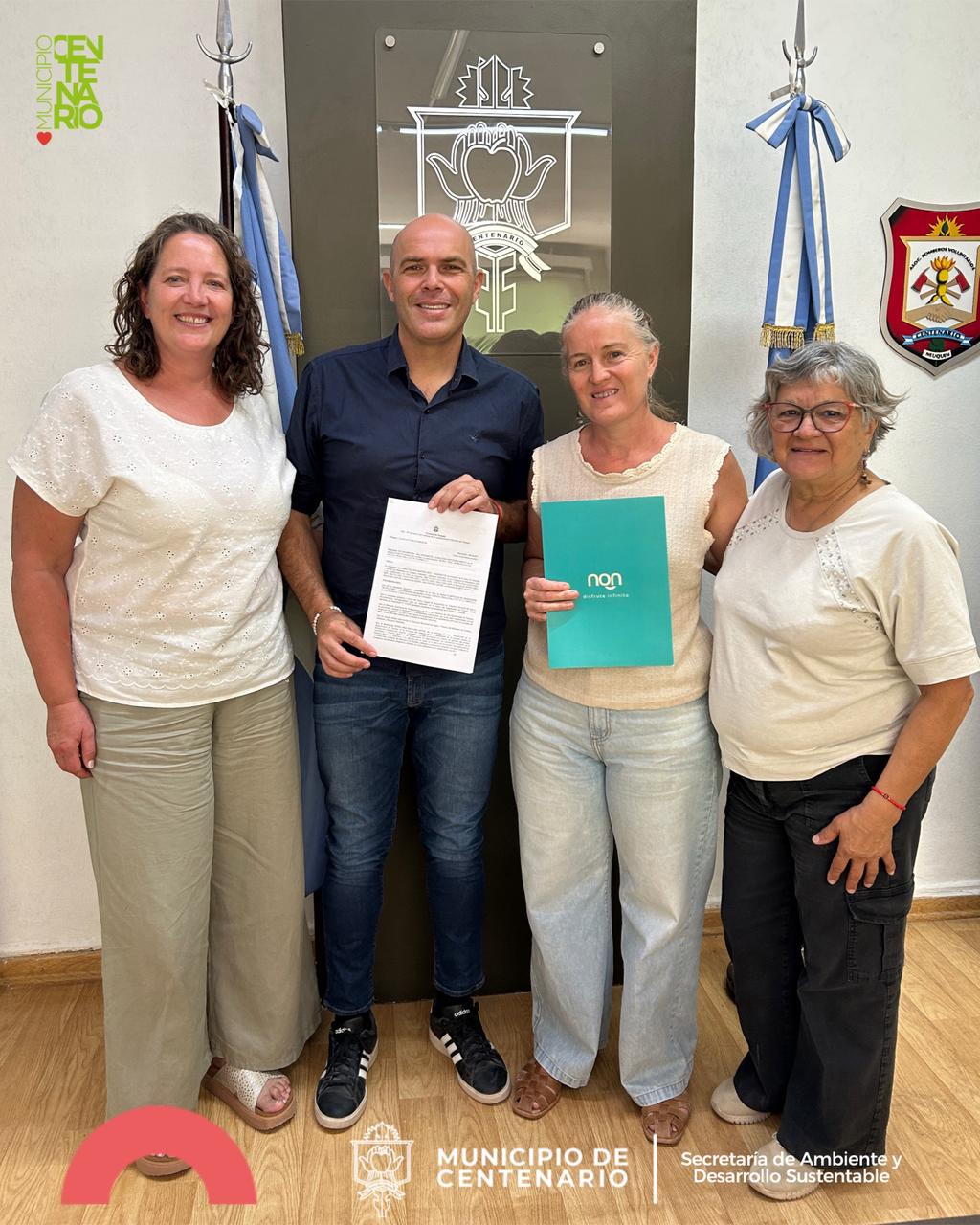 Imagen de CIMOLAI RECIBIÓ A LA TITULAR DE BUENA VIDA, EL PRIMER ESTABLECIMIENTO DE AGROTURISMO QUE HABILITÓ LA PROVINCIA