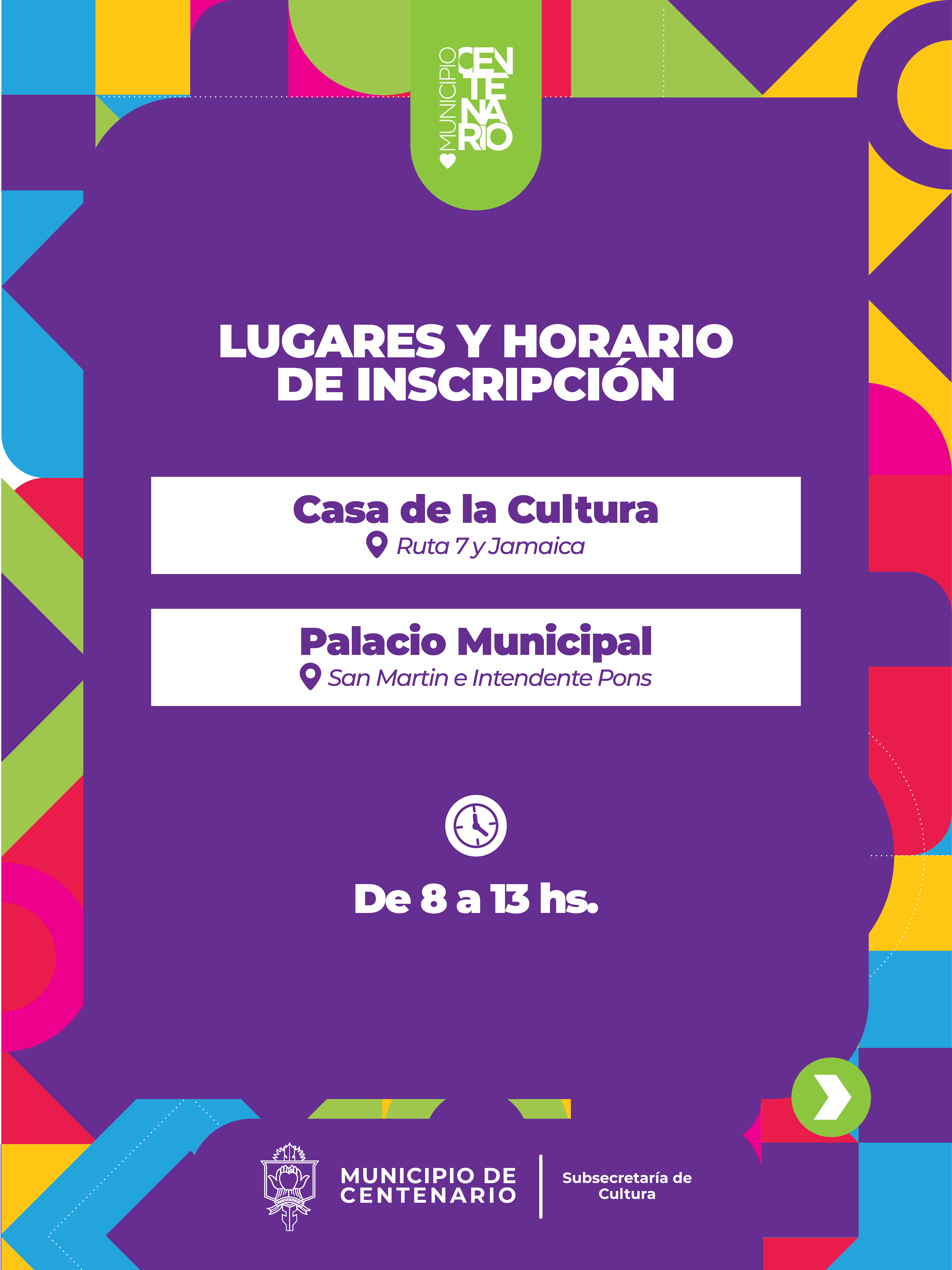 Imagen de COMENZARON LAS INSCRIPCIONES PARA LOS TALLERES CULTURALES