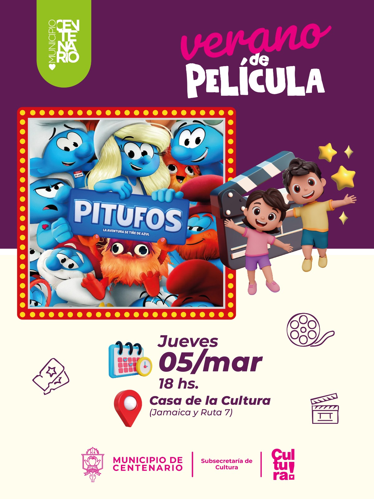 Imagen de CICLO DE CINE EN CULTURA: “VERANO DE PELÍCULA”