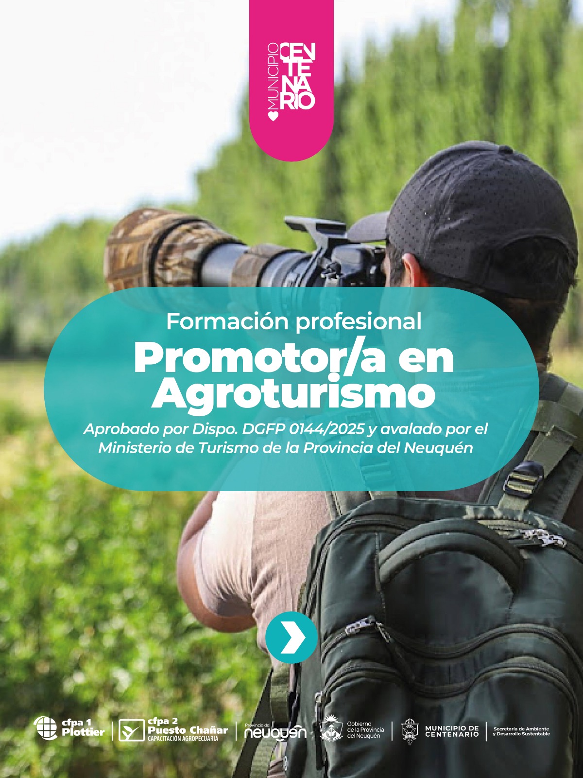 Imagen de CENTENARIO LANZA LA FORMACIÓN DE PROMOTOR/A EN AGROTURISMO