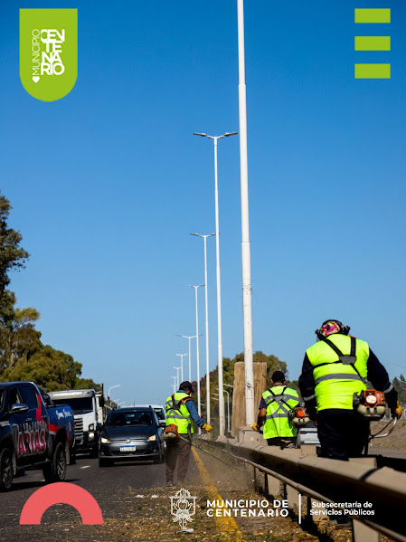 Imagen de PASÓ PARA MAÑANA LA LIMPIEZA DE GUARDARRAIL Y MANTENIMIENTO EN RUTA PROVINCIAL 7