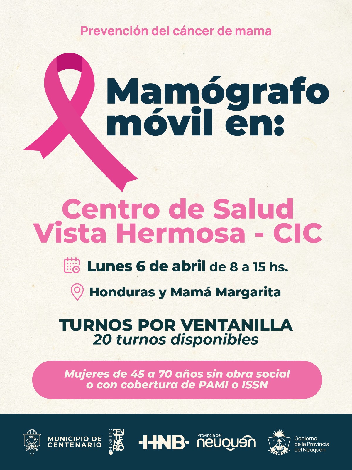 Imagen de MAMÓGRAFO MÓVIL: MÁS OPORTUNIDADES PARA CUIDAR LA SALUD