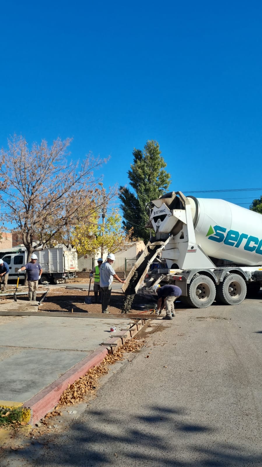 Imagen de OBRA BICISENDA AVENIDA DEL LIBERTADOR: HOY TRABAJAN EN CALLE ITALIA 